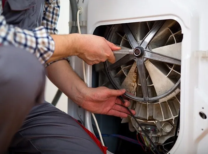 Manutenção premium de máquinas de lavar